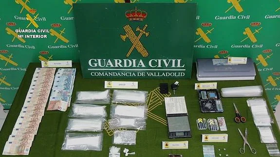 Desmantelan una red de distribución de drogas sintéticas en cinco localidades de Valladolid