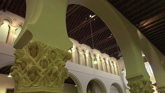 Interior de la iglesia del Corpus Christi, en la capital segoviana. 