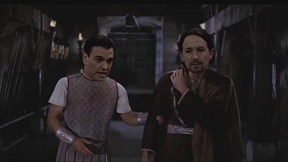 Pedro Sánchez y Pablo Iglesias, actores de este Ben Hur a la española.
