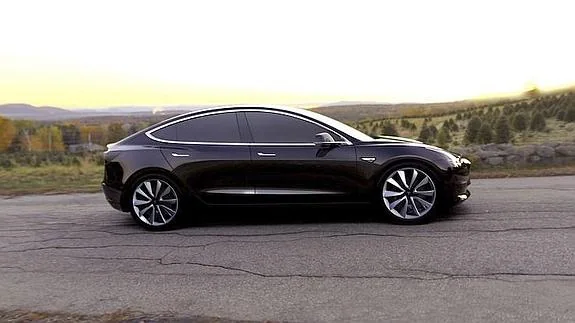 Llega el Tesla Model 3, un vehículo eléctrico con autonomía para 350 kilómetros