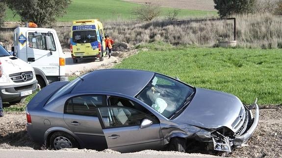 Accidente en la nacional 122.