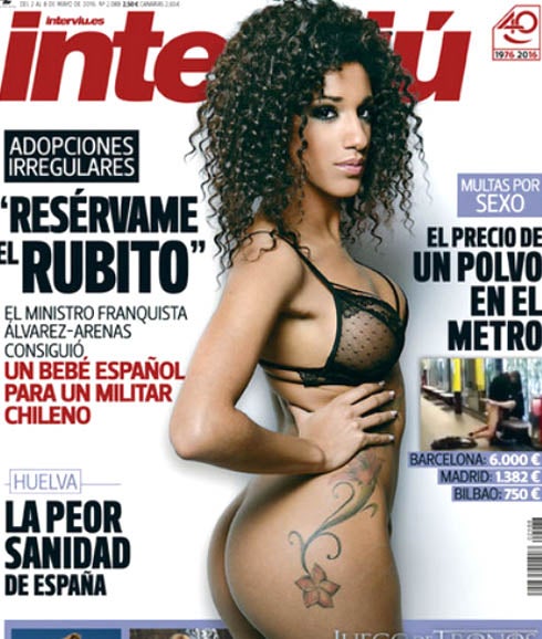 Ana Mojica, de 'MHYV' a portada de 'Interviú'