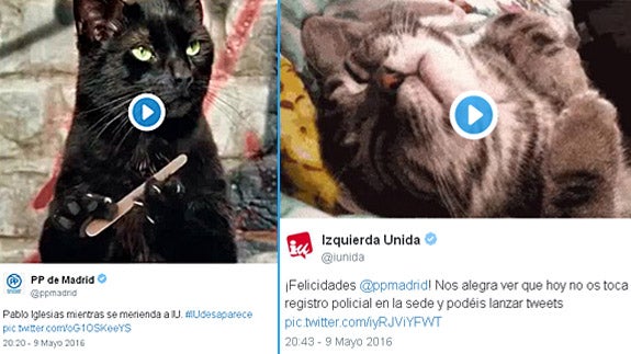 Una bronca entre PP e IU revoluciona Twitter