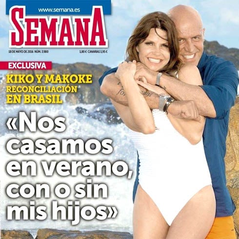 Makoke y Kiko Matamoros anuncian, otra vez, su boda