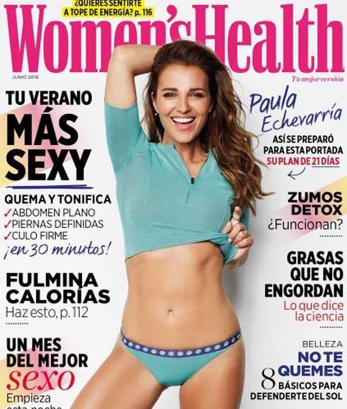 Paula Echevarría sorprende con su portada en la revista 'Women's Health'