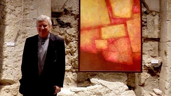 Juan Luis Pita expone parte de su obra en la iglesia de Santo Domingo