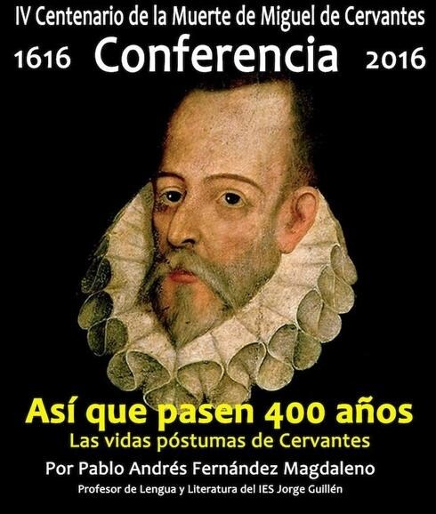 Conferencia sobre la vida de Cervantes