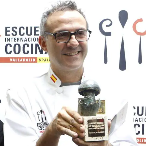 Massimo Bottura, cuyo restaurante ha sido elegido el mejor del mundo, visitó Valladolid en 2013