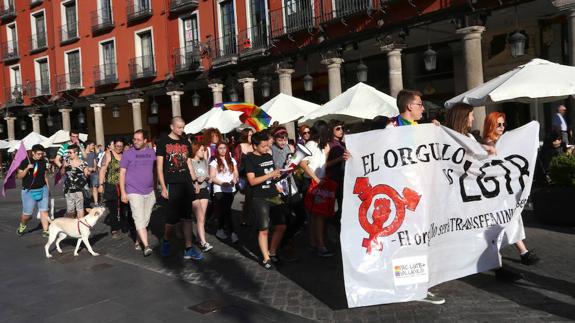 Manifestación con motivo del Día del Orgullo LGTB Valladolid