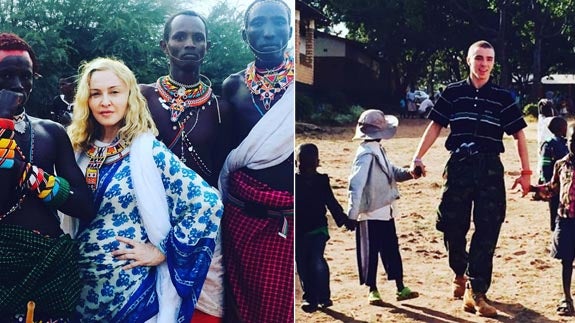 Madonna hace las paces con su hijo Rocco