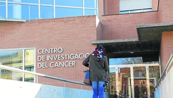 Fachada del Centro de Investigación del Cáncer de Salamanca. 