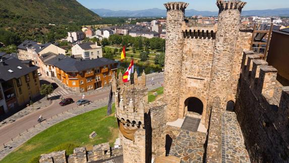 Castillo templario de Ponferrada.