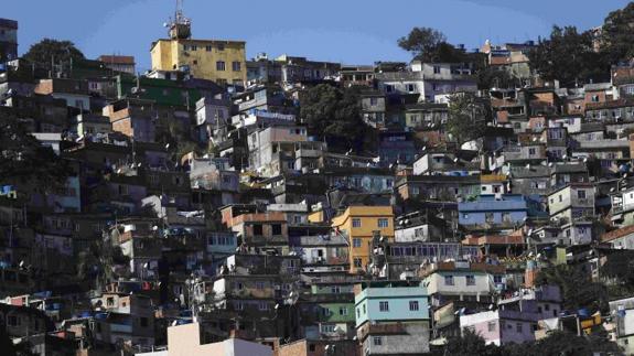 Una de las favelas de Río 