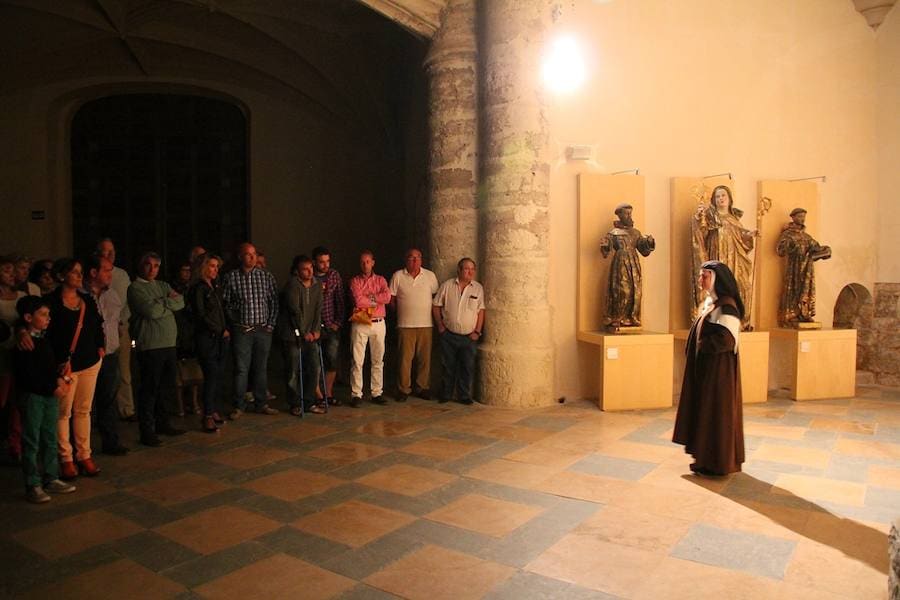 Representación de Medianoche en el convento, teatralización basada en Santa teresa de Jesús llevada a cabo el año pasado en el templo