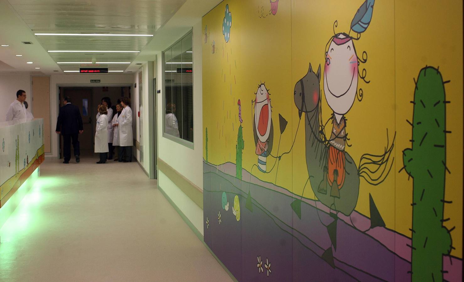 Consultas de Pediatría en el Hospital Río Hortega.