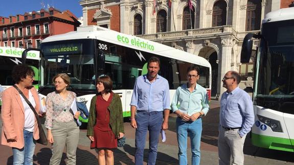 Cinco autobuses híbridos para la línea 7 de Auvasa