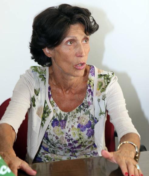 Ana Sanjosé, presidenta de la junta provincial de Segovia de la AECC.