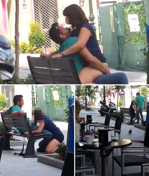 Una pareja practica sexo en plena calle en Vigo