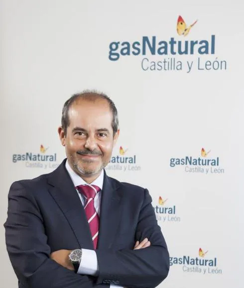 Juan Antonio Pazos, nuevo director general de Gas Natural Castilla y León. / EL NORTE 