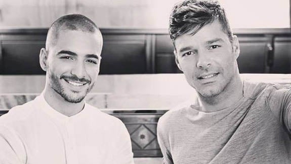 Maluma contesta a los rumores de romance con Ricky Martin