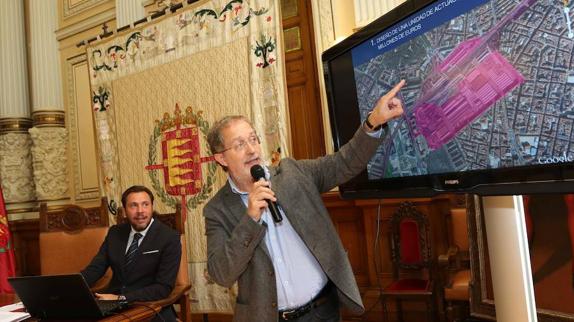 Puente y Saravia desgranan el plan de viabilidad. 
