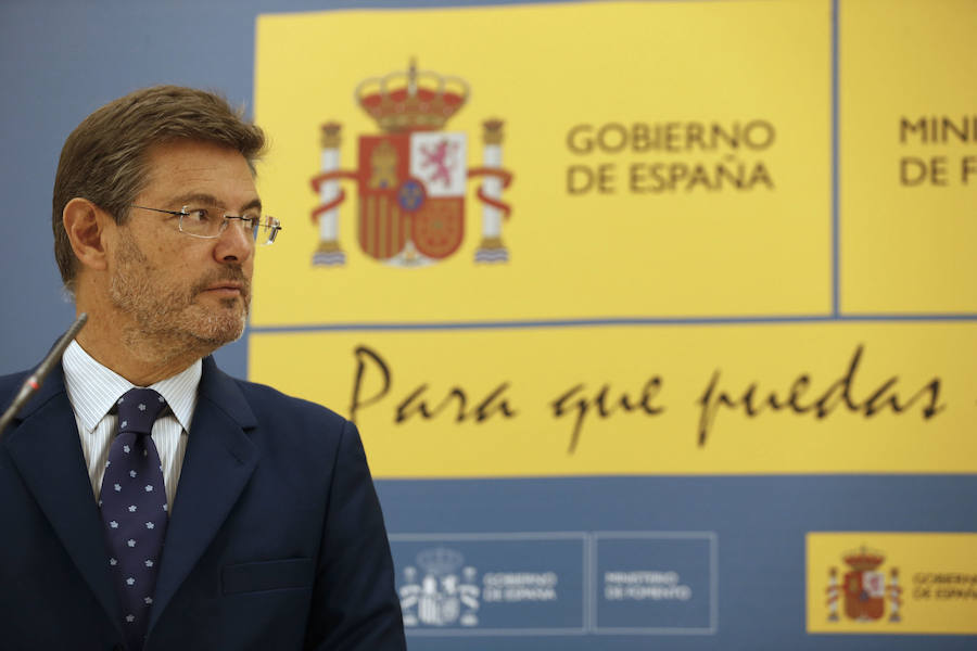 Rafael Catalá, ministro de Justicia, abre hoy en Burgos el Ciclo de Justicia que organiza El Norte de Castilla