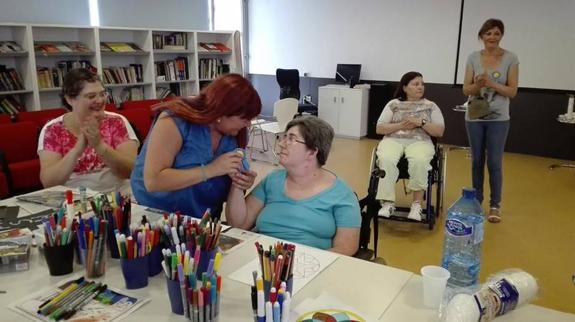 Usuarios del programa de asistencia personal de Predif Castilla y León. 