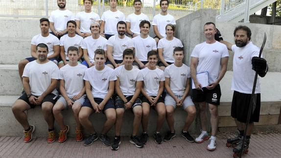 Plantilla del CPLV de Liga elite masculina. 