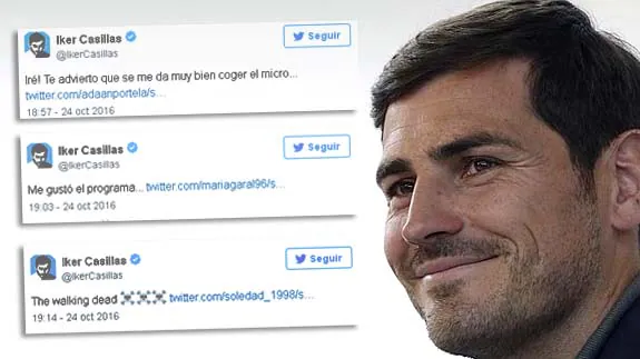 Un internauta ironiza sobre el estado de forma de Casillas recurriendo a 'La Voz'