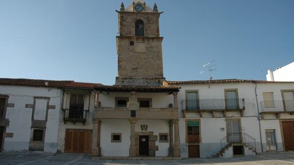 Imagen del municipio de Lumbrales. 