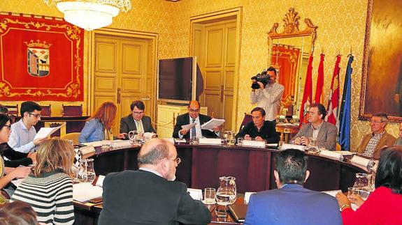Un momento de la reunión del Consejo de Ciudad. 