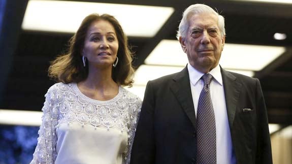 Isabel Preysler y Mario Vargas Llosa. 