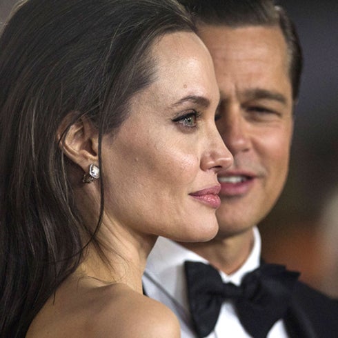 Angelina Jolie y Brad Pitt.