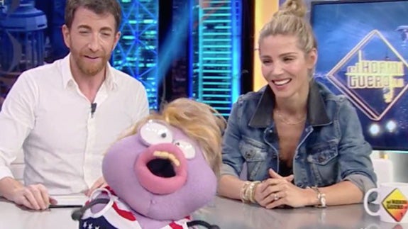 Elsa Pataky confunde una frase de Pablo Iglesias con una de Donald Trump
