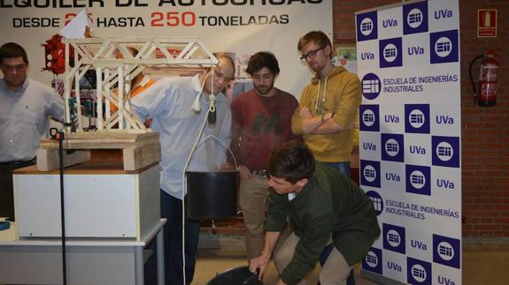 Ingeniería con palos para la garganta