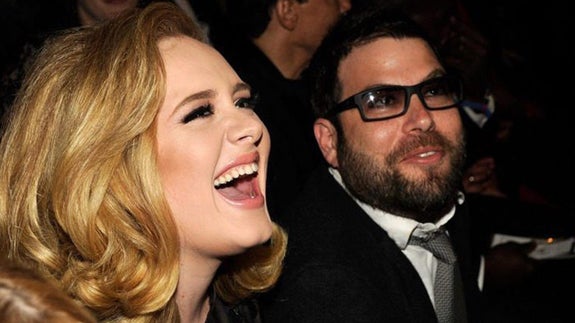Adele y Simon Konecki. 