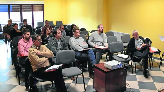 Participantes durante el desarrollo de las jornadas.