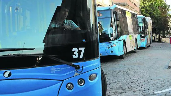 Autobuses urbanos de Segovia. 