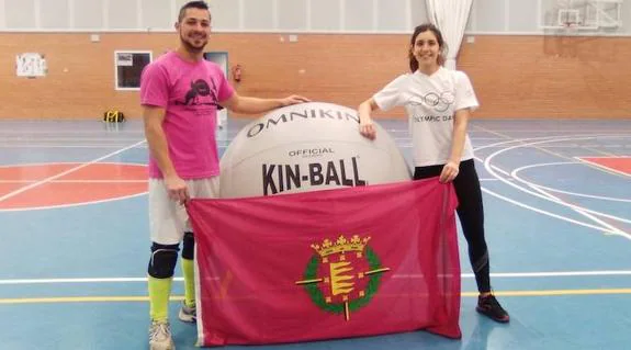 Saúl Manzano y Elena de Vega, convocados para la selección de Kin-Ball. 