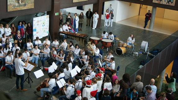 Navidad musical en el hospital Río Hortega