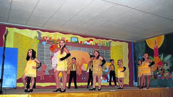 Una de las actuaciones en el colegio Casado del Alisal. 