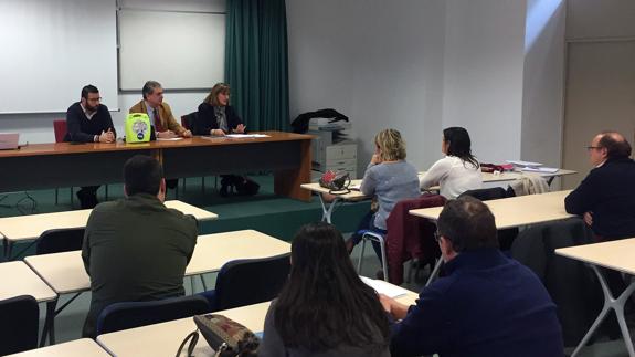 Jornada de formación desarrollada el día 4 en el Centro de Transportes. El Norte