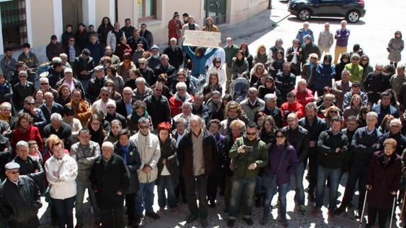 Protesta de la Plataforma Ciudadana No Más Mierda celebrada en abril de 2016. 