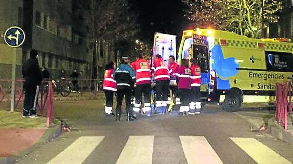 Herida al ser arrollada por un coche en Villa de Prado