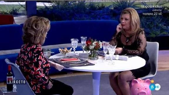 María Teresa Campos le lanza una pullita a Toño Sanchís