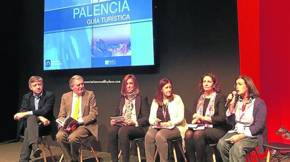 Presentación de la oferta turística de Palenia en Fitur.