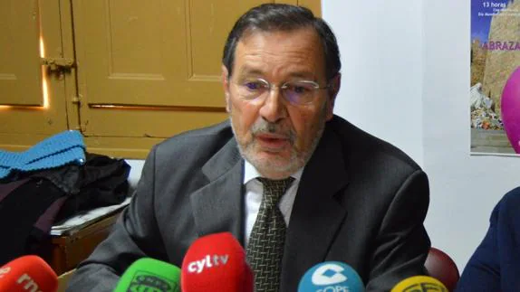 Ignacio Paradinas, presidente de la AECC en Ávila. 