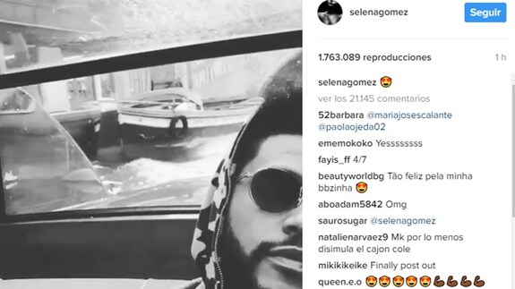 La relación entre Selena Gómez y The Weeknd ya es oficial