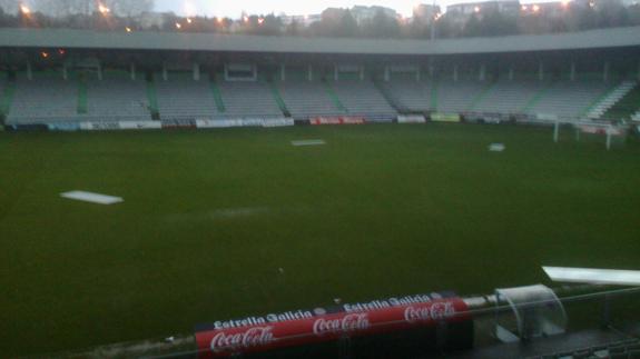 Se suspende el partido entre el Racing de Ferrol y el Deportivo Palencia