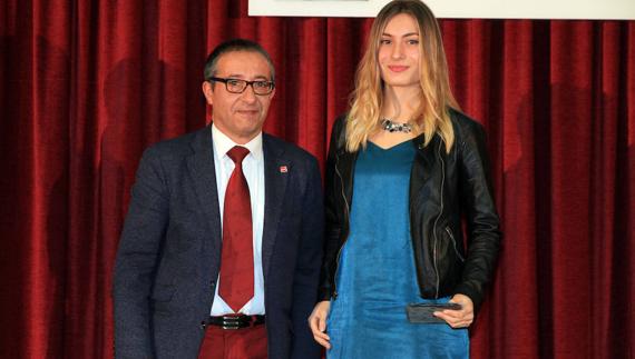 Marta González, una de las galardonadas.